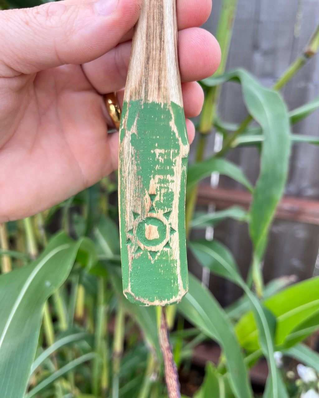 Painted Mulberry Wooden Spoon