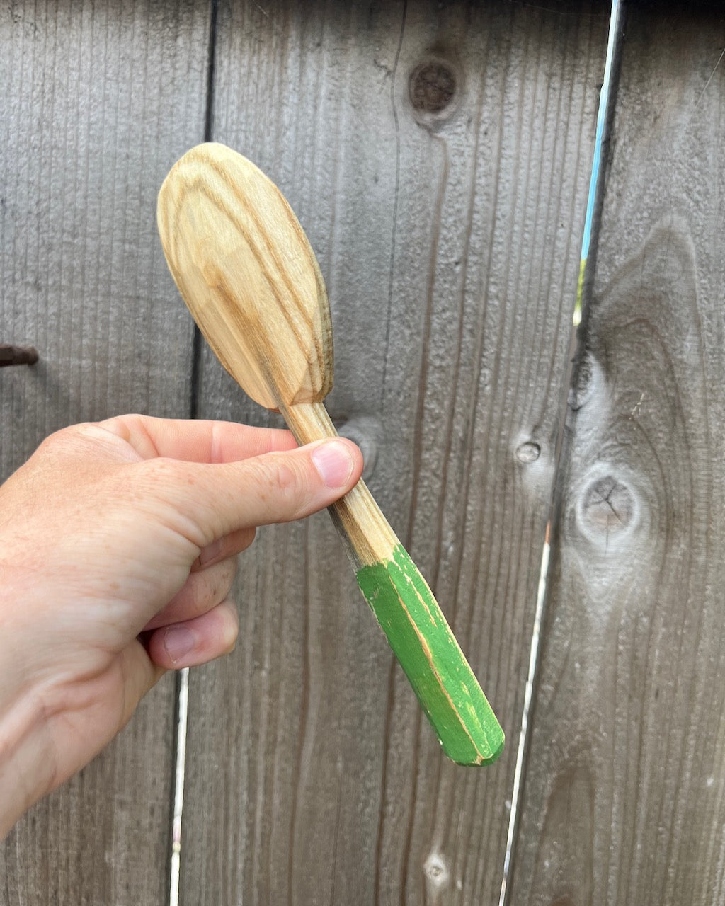 Painted Mulberry Wooden Spoon